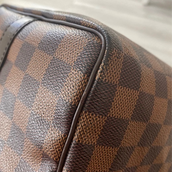 Louis Vuitton Speedy B 30 in Damier Ebene print - Picture 8 of 9